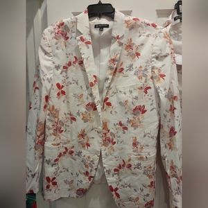 Men's INC slim fit, floral suit